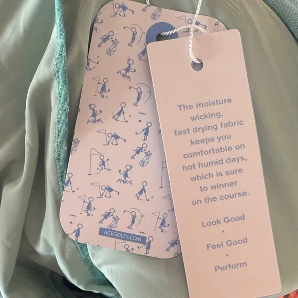 Acegolfs Mint Green Women's Skirt size S - Picture 10 of 10